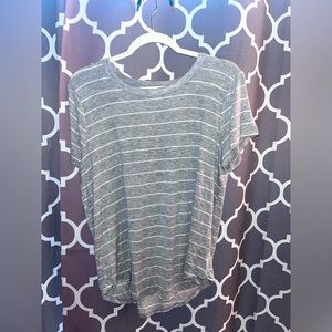 SO grey with white stripes